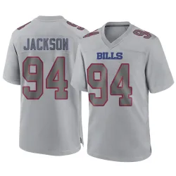 Men's Landon Jackson Buffalo Bills No.94 Game Atmosphere Fashion Jersey - Gray