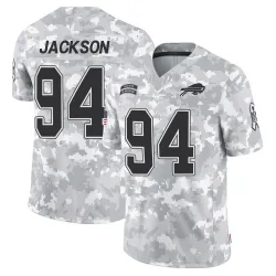 Men's Landon Jackson Buffalo Bills No.94 Limited 2024 Salute to Service Jersey - Arctic Camo