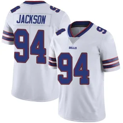 Men's Landon Jackson Buffalo Bills No.94 Limited Color Rush Vapor Untouchable Jersey - White
