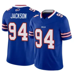 Men's Landon Jackson Buffalo Bills No.94 Limited Vapor F.U.S.E. Jersey - Royal