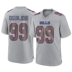 Men's Larry Ogunjobi Buffalo Bills No.99 Game Atmosphere Fashion Jersey - Gray