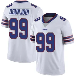 Men's Larry Ogunjobi Buffalo Bills No.99 Limited Color Rush Vapor Untouchable Jersey - White