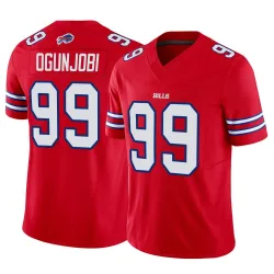 Men's Larry Ogunjobi Buffalo Bills No.99 Limited Vapor F.U.S.E. Jersey - Red