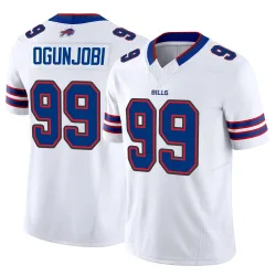 Men's Larry Ogunjobi Buffalo Bills No.99 Limited Vapor F.U.S.E. Jersey - White