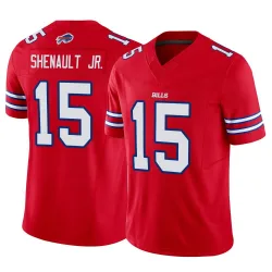Men's Laviska Shenault Jr. Buffalo Bills No.15 Limited Vapor F.U.S.E. Jersey - Red