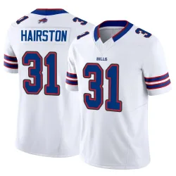 Men's Maxwell Hairston Buffalo Bills No.31 Limited Vapor F.U.S.E. Jersey - White