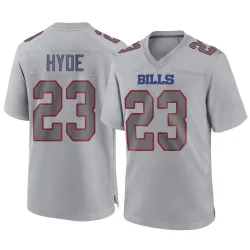 Men's Micah Hyde Buffalo Bills No.23 Game Atmosphere Fashion Jersey - Gray
