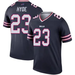 Men's Micah Hyde Buffalo Bills No.23 Legend Inverted Jersey - Navy