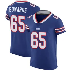 Men's Mike Edwards Buffalo Bills No.65 Elite Team Color Vapor Untouchable Jersey - Royal Blue