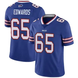Men's Mike Edwards Buffalo Bills No.65 Limited Team Color Vapor Untouchable Jersey - Royal