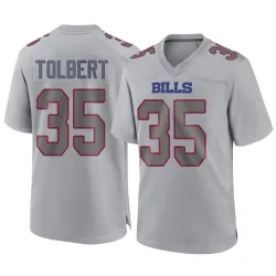 Men's Mike Tolbert Buffalo Bills No.35 Game Atmosphere Fashion Jersey - Gray