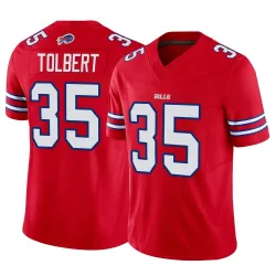 Men's Mike Tolbert Buffalo Bills No.35 Limited Vapor F.U.S.E. Jersey - Red