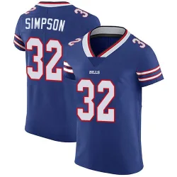 Men's O. J. Simpson Buffalo Bills No.32 Elite Team Color Vapor Untouchable Jersey - Royal Blue