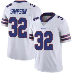 Men's O. J. Simpson Buffalo Bills No.32 Limited Color Rush Vapor Untouchable Jersey - White