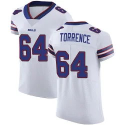 Men's O'Cyrus Torrence Buffalo Bills No.64 Elite Vapor Untouchable Jersey - White