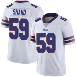 Men's Paris Shand Buffalo Bills No.59 Limited Color Rush Vapor Untouchable Jersey - White