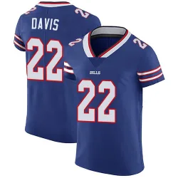 Men's Ray Davis Buffalo Bills No.22 Elite Team Color Vapor Untouchable Jersey - Royal Blue