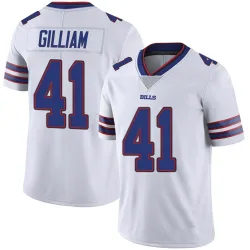 Men's Reggie Gilliam Buffalo Bills No.41 Limited Color Rush Vapor Untouchable Jersey - White