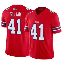 Men's Reggie Gilliam Buffalo Bills No.41 Limited Vapor F.U.S.E. Jersey - Red