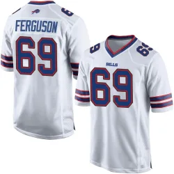 Men's Reid Ferguson Buffalo Bills No.69 Game Jersey - White