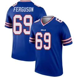 Men's Reid Ferguson Buffalo Bills No.69 Legend Jersey - Royal