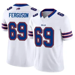 Men's Reid Ferguson Buffalo Bills No.69 Limited Vapor F.U.S.E. Jersey - White