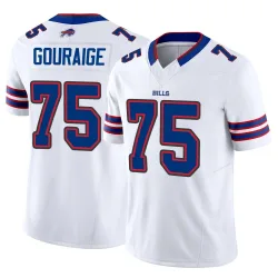 Men's Richard Gouraige Buffalo Bills No.75 Limited Vapor F.U.S.E. Jersey - White