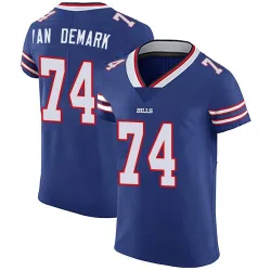 Men's Ryan Van Demark Buffalo Bills No.74 Elite Team Color Vapor Untouchable Jersey - Royal Blue