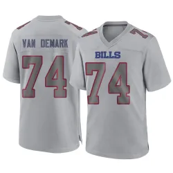 Men's Ryan Van Demark Buffalo Bills No.74 Game Atmosphere Fashion Jersey - Gray