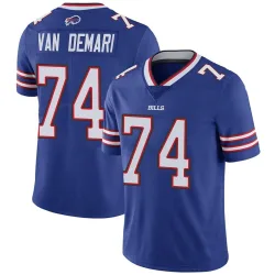 Men's Ryan Van Demark Buffalo Bills No.74 Limited Team Color Vapor Untouchable Jersey - Royal