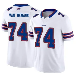 Men's Ryan Van Demark Buffalo Bills No.74 Limited Vapor F.U.S.E. Jersey - White