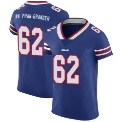 Men's Sedrick Van Pran-Granger Buffalo Bills No.62 Elite Team Color Vapor Untouchable Jersey - Royal Blue