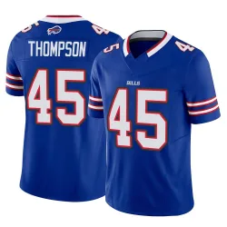 Men's Shaq Thompson Buffalo Bills No.45 Limited Vapor F.U.S.E. Jersey - Royal