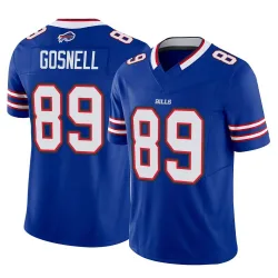 Men's Stephen Gosnell Buffalo Bills No.89 Limited Vapor F.U.S.E. Jersey - Royal