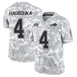 Men's Stephen Hauschka Buffalo Bills No.4 Limited 2024 Salute to Service Jersey - Arctic Camo