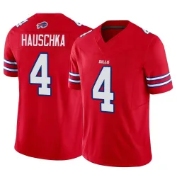 Men's Stephen Hauschka Buffalo Bills No.4 Limited Vapor F.U.S.E. Jersey - Red