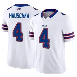 Men's Stephen Hauschka Buffalo Bills No.4 Limited Vapor F.U.S.E. Jersey - White