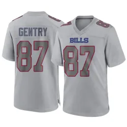Men's Tanner Gentry Buffalo Bills No.87 Game Atmosphere Fashion Jersey - Gray