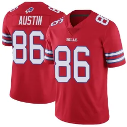 Men's Tavon Austin Buffalo Bills No.86 Limited Color Rush Vapor Untouchable Jersey - Red