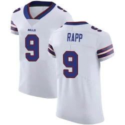 Men's Taylor Rapp Buffalo Bills No.9 Elite Vapor Untouchable Jersey - White