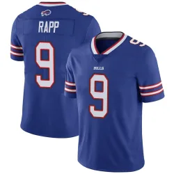Men's Taylor Rapp Buffalo Bills No.9 Limited Team Color Vapor Untouchable Jersey - Royal