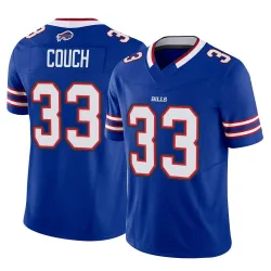 Men's Te'Cory Couch Buffalo Bills No.33 Limited Vapor F.U.S.E. Jersey - Royal