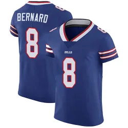 Men's Terrel Bernard Buffalo Bills No.8 Elite Team Color Vapor Untouchable Jersey - Royal Blue