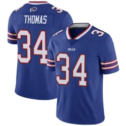Men's Thurman Thomas Buffalo Bills No.34 Limited Team Color Vapor Untouchable Jersey - Royal
