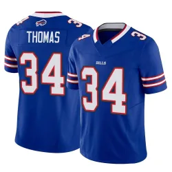 Men's Thurman Thomas Buffalo Bills No.34 Limited Vapor F.U.S.E. Jersey - Royal