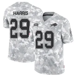 Men's Tim Harris Buffalo Bills No.29 Limited 2024 Salute to Service Jersey - Arctic Camo