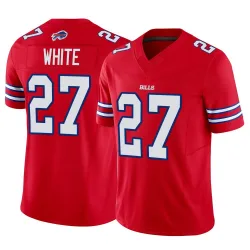 Men's Tre'Davious White Buffalo Bills No.27 Limited Vapor F.U.S.E. Jersey - Red