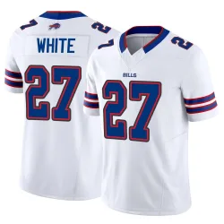 Men's Tre'Davious White Buffalo Bills No.27 Limited Vapor F.U.S.E. Jersey - White