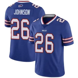 Men's Ty Johnson Buffalo Bills No.26 Limited Team Color Vapor Untouchable Jersey - Royal