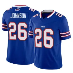 Men's Ty Johnson Buffalo Bills No.26 Limited Vapor F.U.S.E. Jersey - Royal